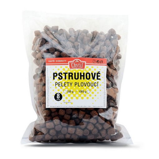 Bild von Pstruhové pelety plovoucí 8mm 1 kg