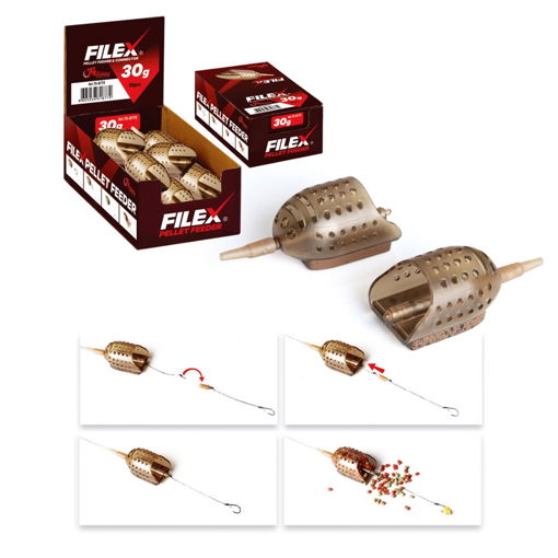 Krmítko FilFishing Filex Pellet Feeder 40g