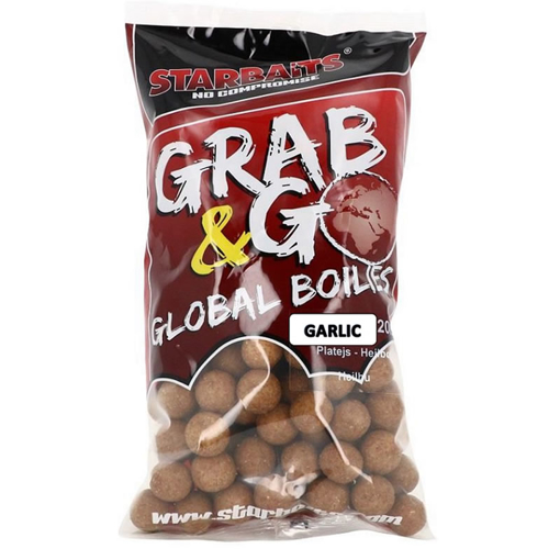 Obrazek Starbaits Global Boilie Garlic 1kg 20mm