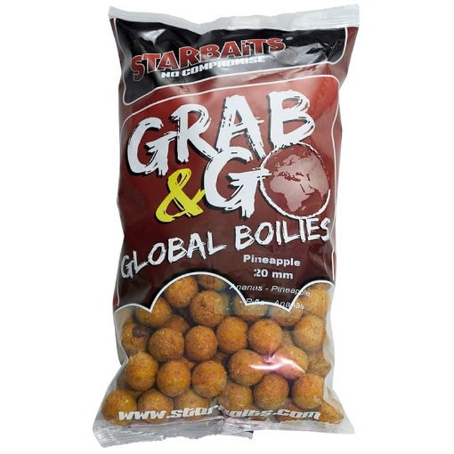 Obrázek Starbaits Global Boilie Pineapple 1kg 20mm