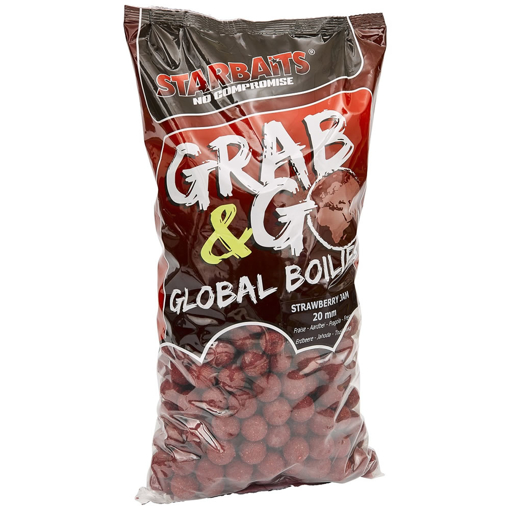 Obrazek Starbaits Global Boilie Strawberry Jam 2.5kg 20mm