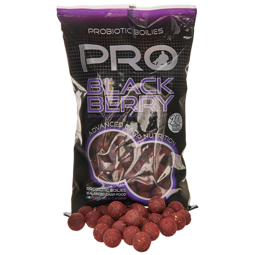 Starbaits Probiotic Boilie Blackberry 800g 20mm