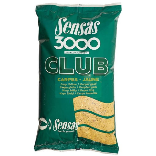 Sensas 3000 Club Carpes Jaune 1kg