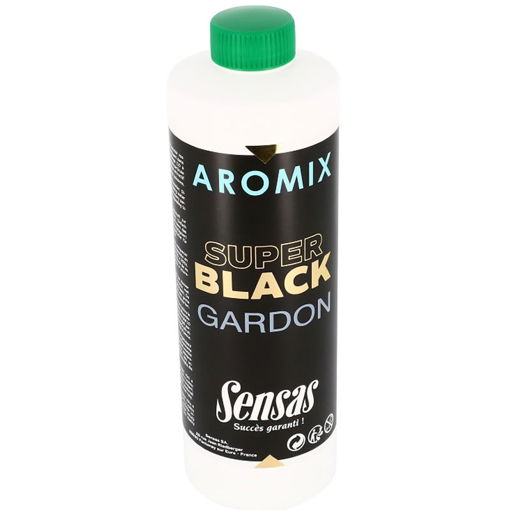 Sensas Aromix Super Black Gardon 500ml (Plotice)