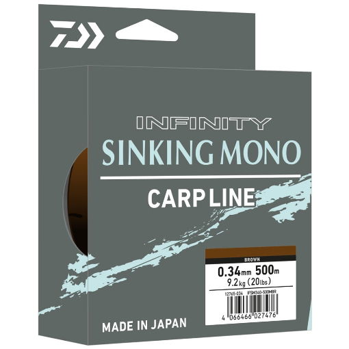 Picture of Daiwa Infinity Sinking Mono 500m Brown 0.37mm 10.1