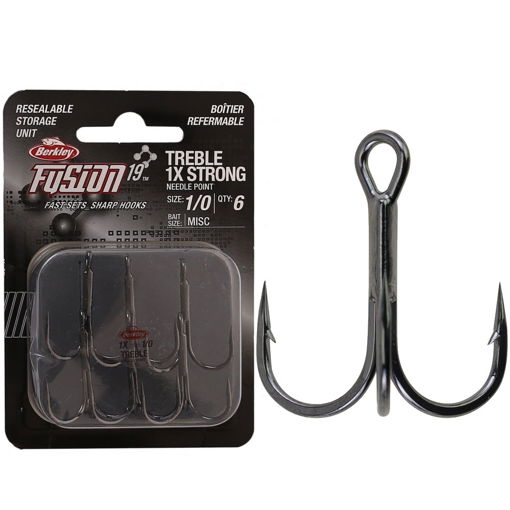 Berkley Fusion19 Treble 1x Hooks #6