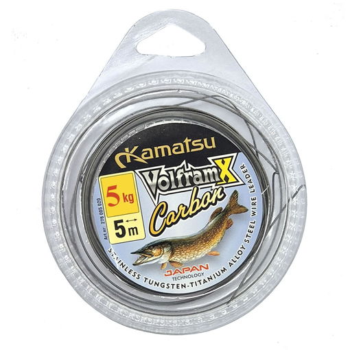 Obrazek Kamatsu Volfram X Carbon Leader Spool 5m 5kg