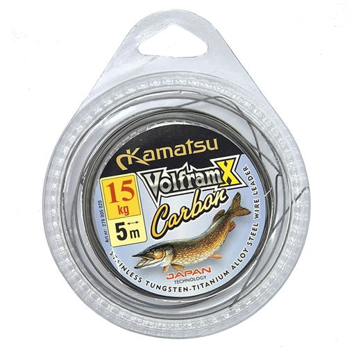 Obrazek Kamatsu Volfram X Carbon Leader Spool 5m 15kg