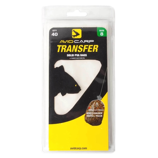 Obrázek PVA sáčky Avid Carp Transfer Solid PVA Bags size 8